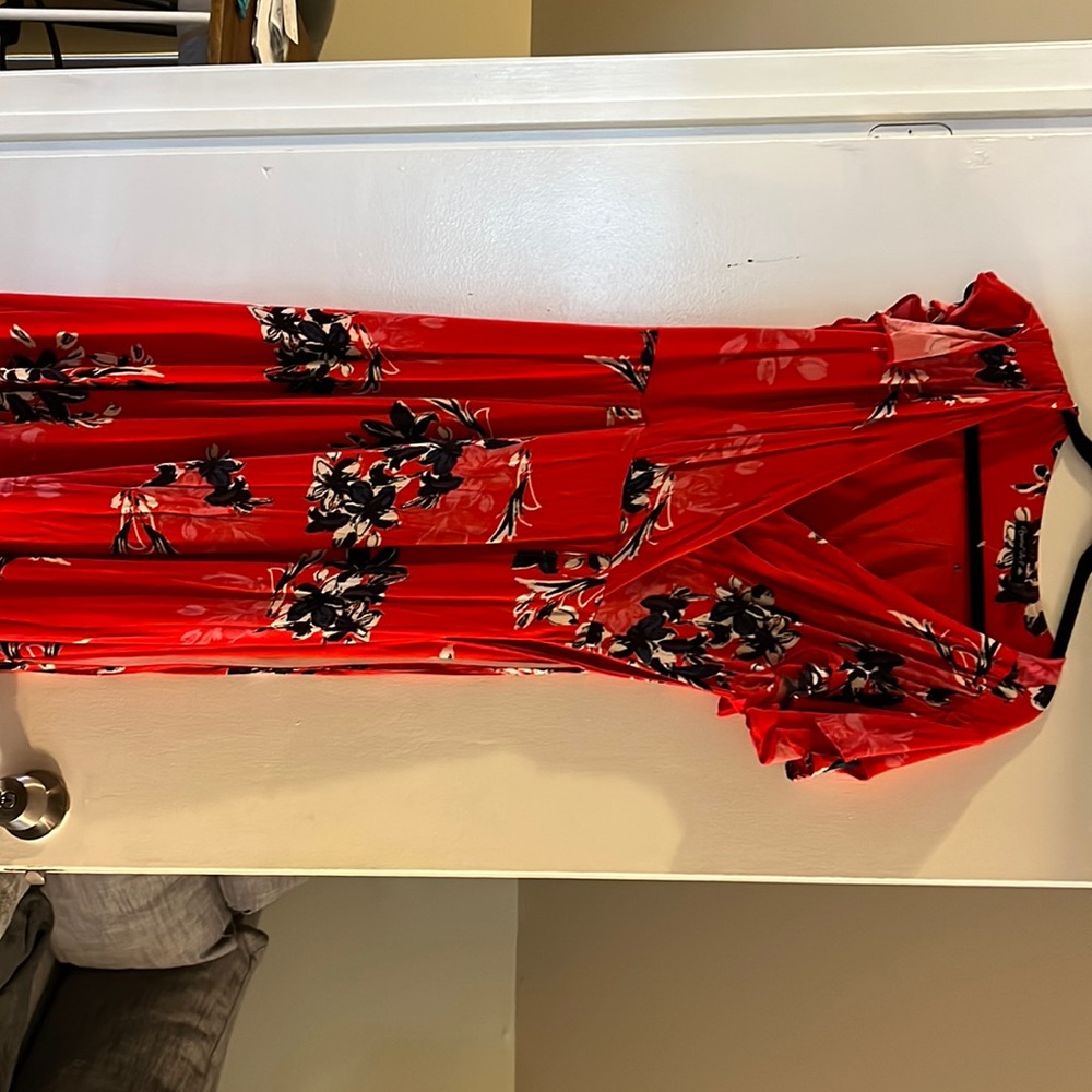 Red dress
